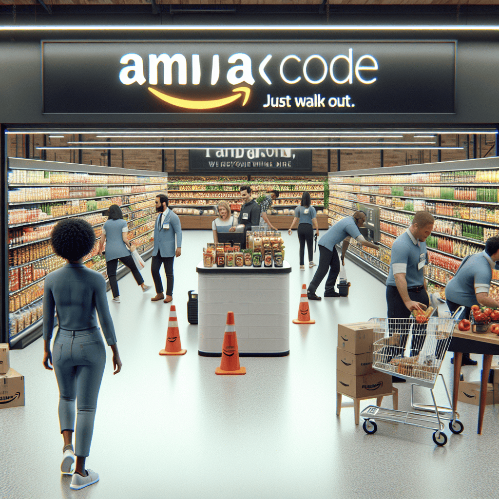 Amazon to drop 'just walk out' at some grocery stores