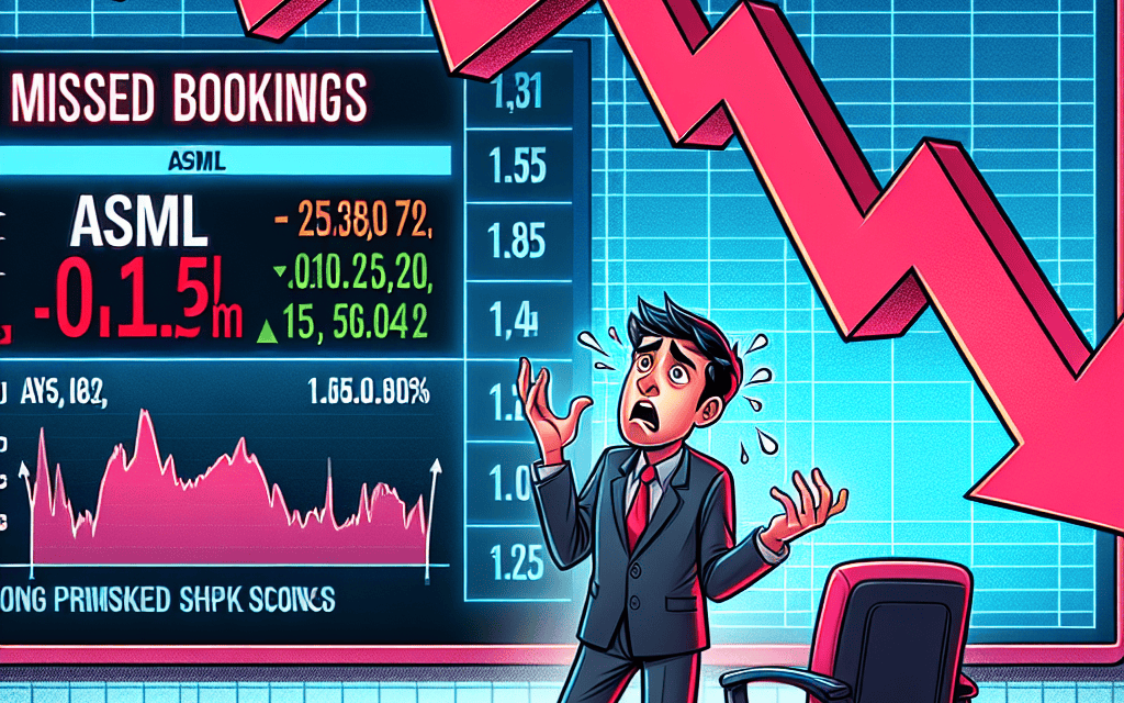 ASML Shares Plunge as Bookings Miss Signals Chipmaker Woes