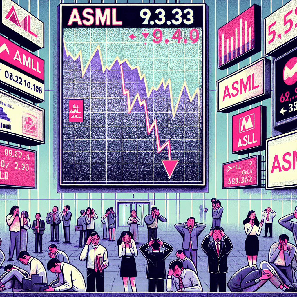 ASML shares plunge as Q3 net bookings miss estimates, outlook disappoints