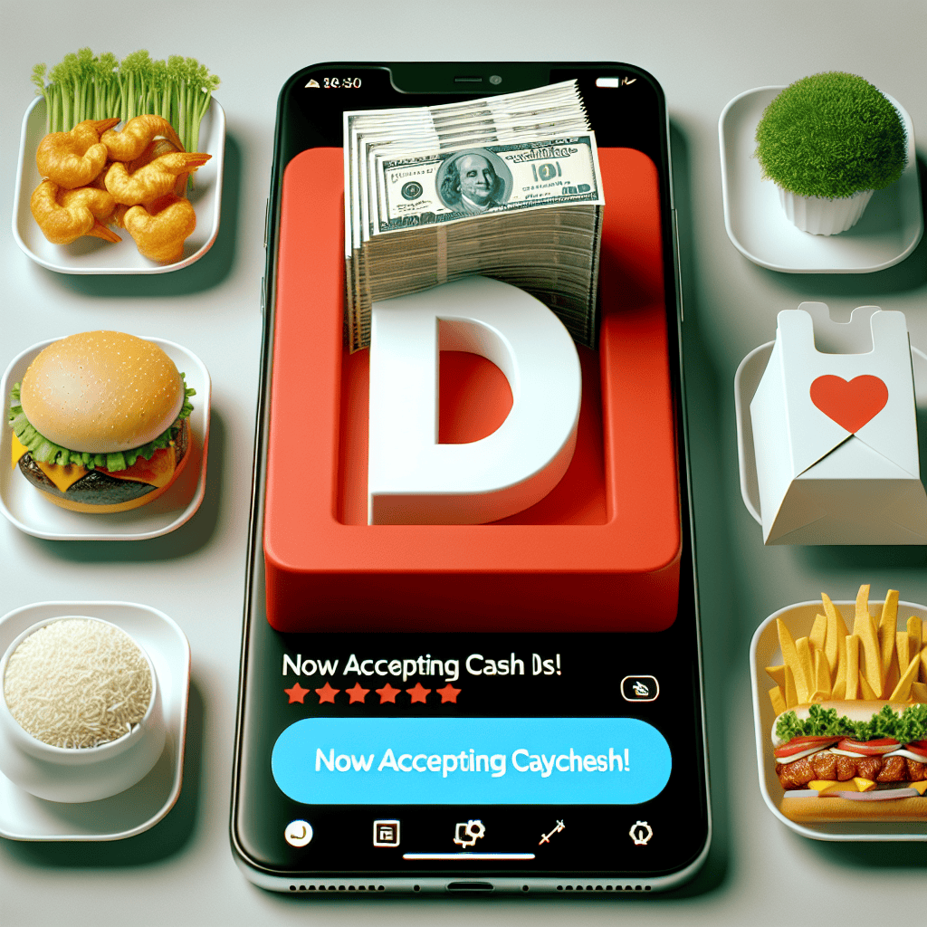 DoorDash adds cash payment option