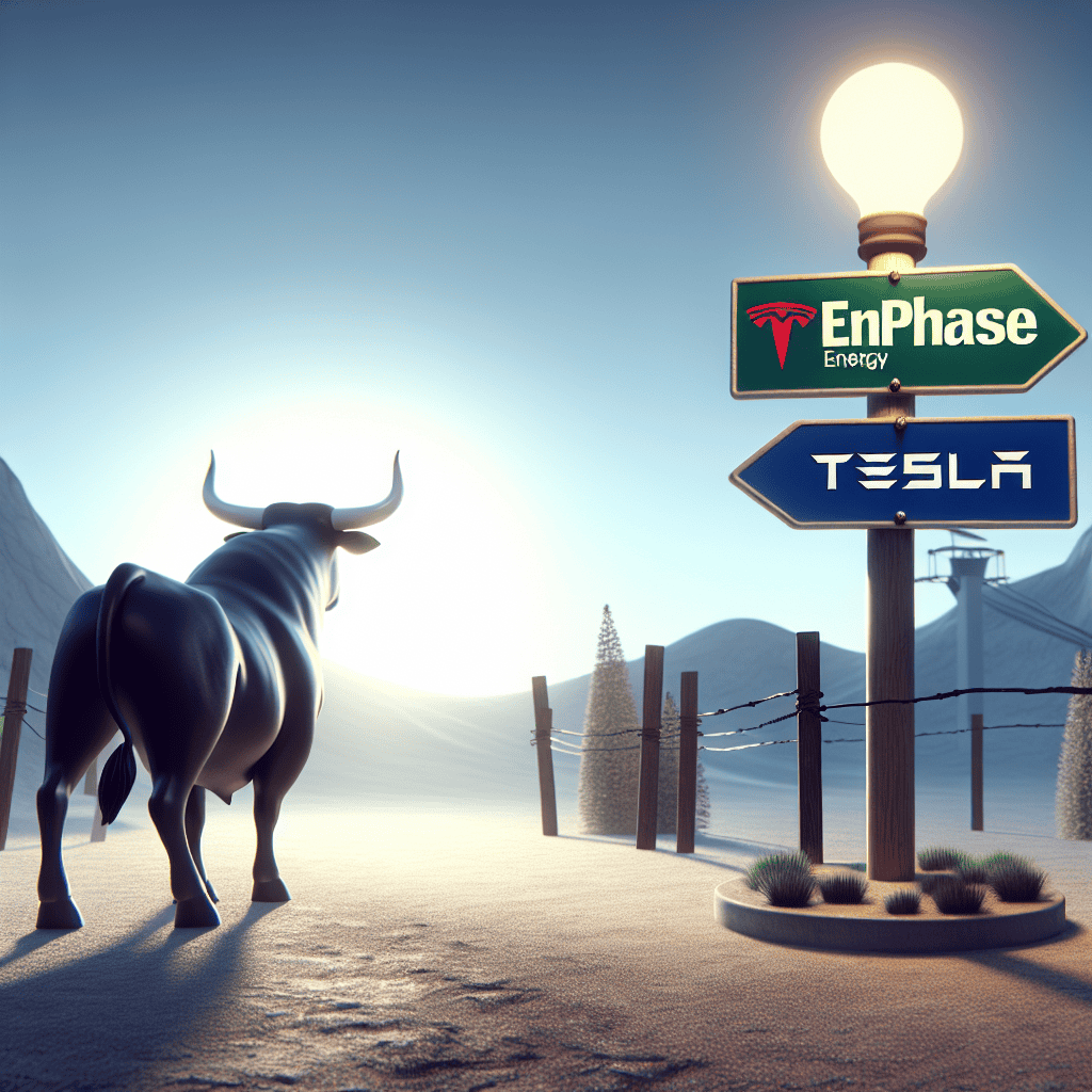 Enphase Energy Loses a Bull. Tesla Has Something to Do With That.