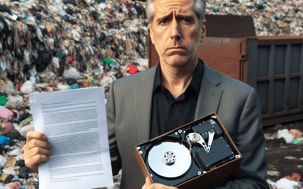 Man Who Accidentally Threw Hard Drive Containing 8,000 Bitcoins Worth Half A Billion Dollars In Landfill Sues Local City Council For Not Excavating The Site