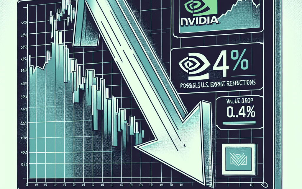 Nvidia stock falls over 4% on news that U.S. could cap exports