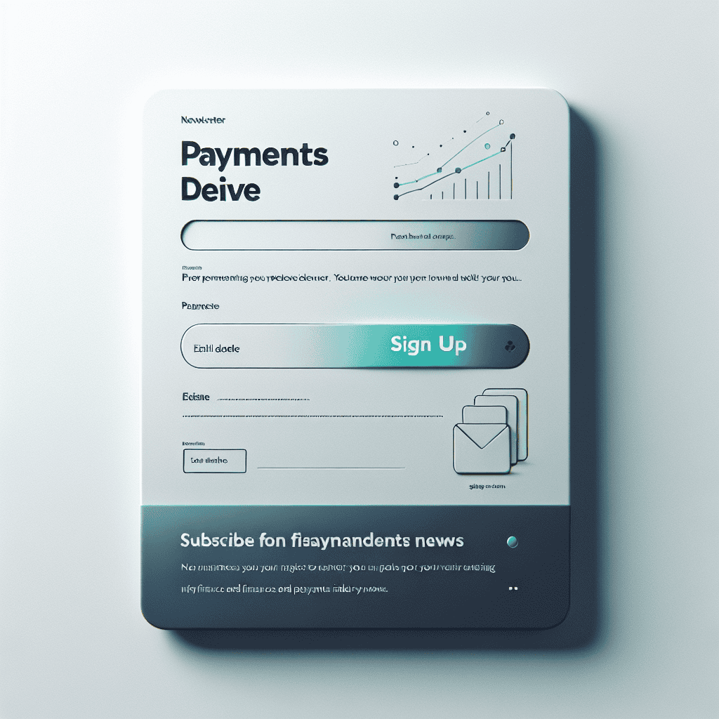 Payments Dive Newsletter Sign Up