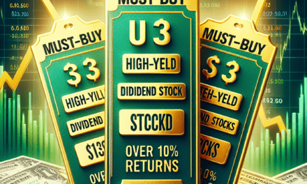 3 Must-Buy Ultra-High-Yield Dividend Stocks Offering Over 10% Returns