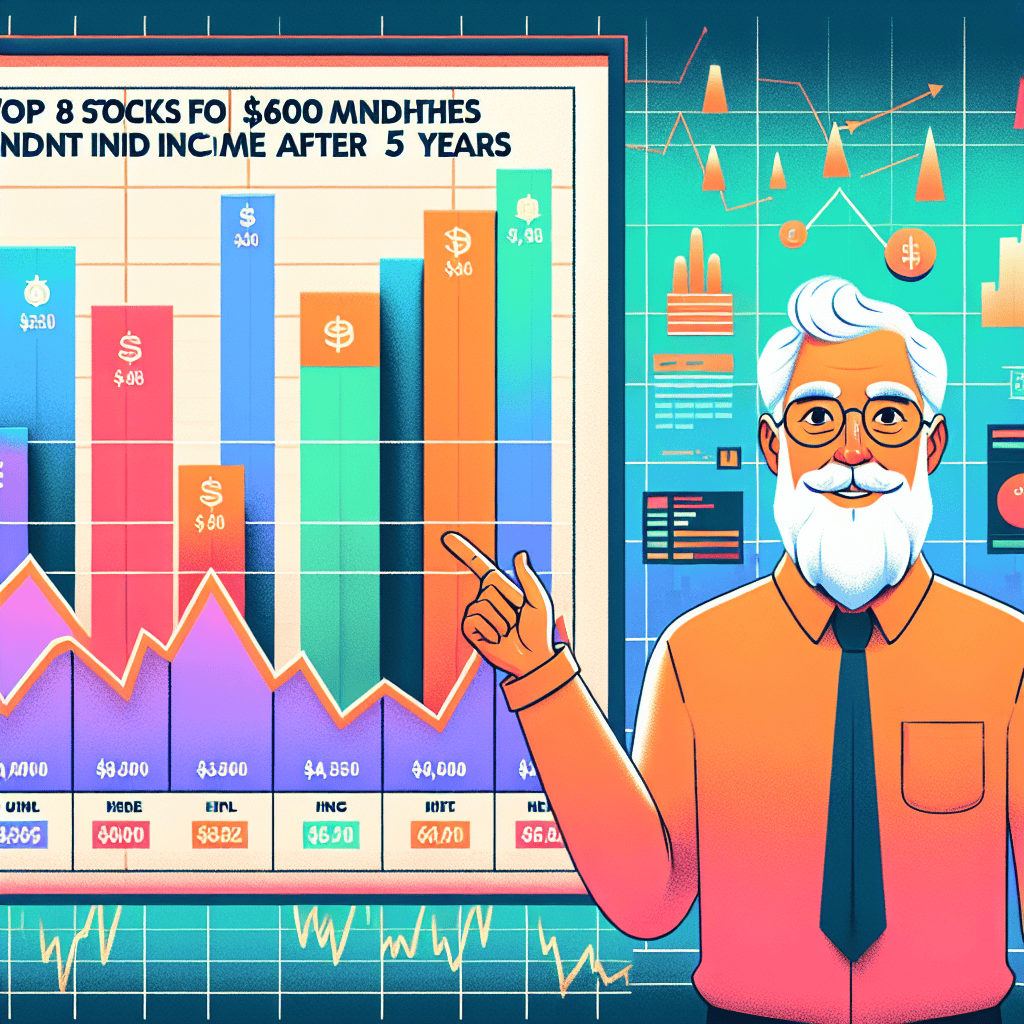 32-Year-Old Investor Reveals Top 8 Stocks and ETFs for $600 Monthly Dividend Income After 5 Years