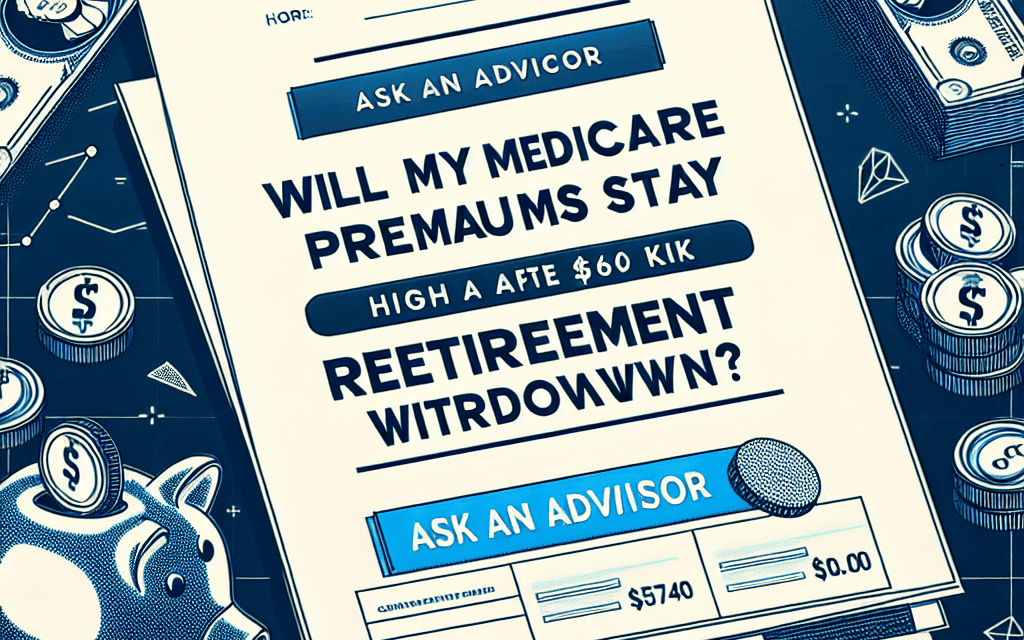 Ask an Advisor: Will My Medicare Premiums Stay High After a $60k Retirement Withdrawal?