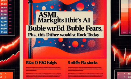 ASML Highlights Market’s AI Bubble Fears, but This Red Flag Would Rock Stocks. And 5 Other Things to Know Today.