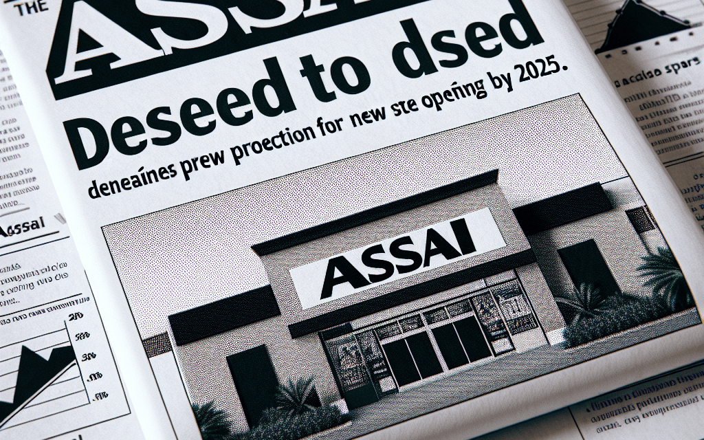 Assai in Brazil Lowers 2025 New Store Opening Projections