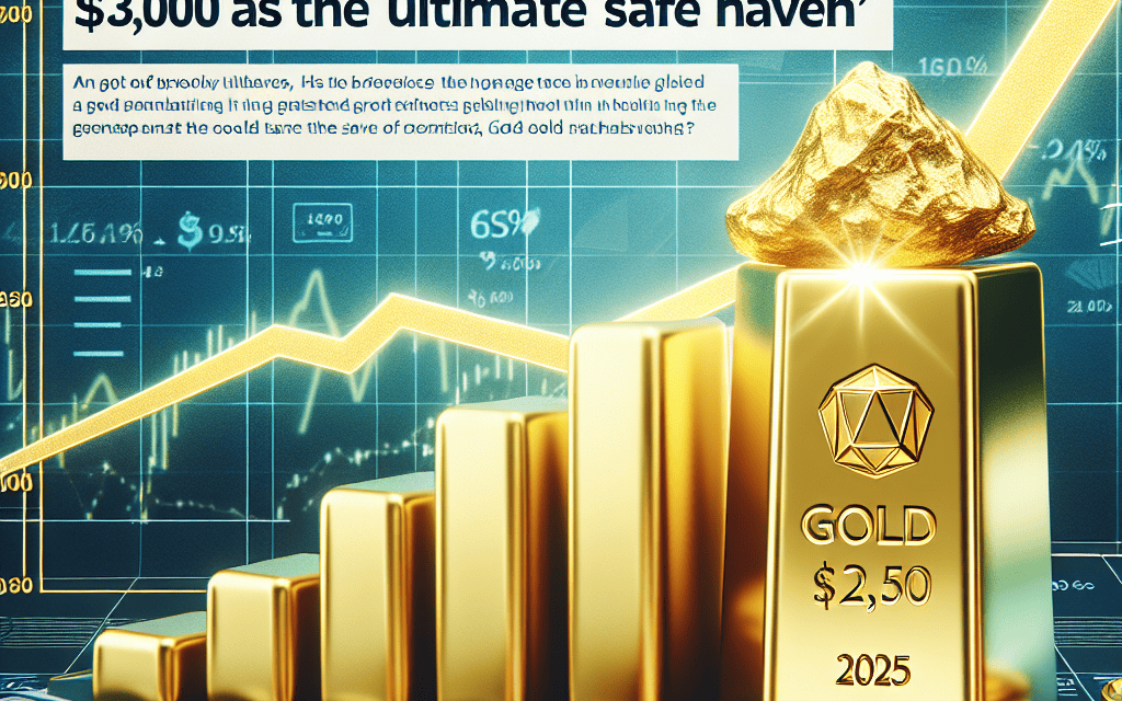 Bank of America Analyst Predicts Gold Could Hit $3,000 by 2025 as the ‘Ultimate Safe Haven’