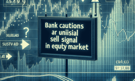 Bank of America Warns of Rare Sell Signal in Stock Market Since February 2021