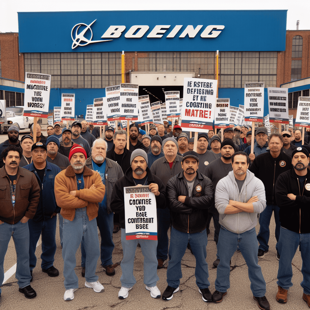 Boeing Machinists Extend Strike After Rejecting Contract