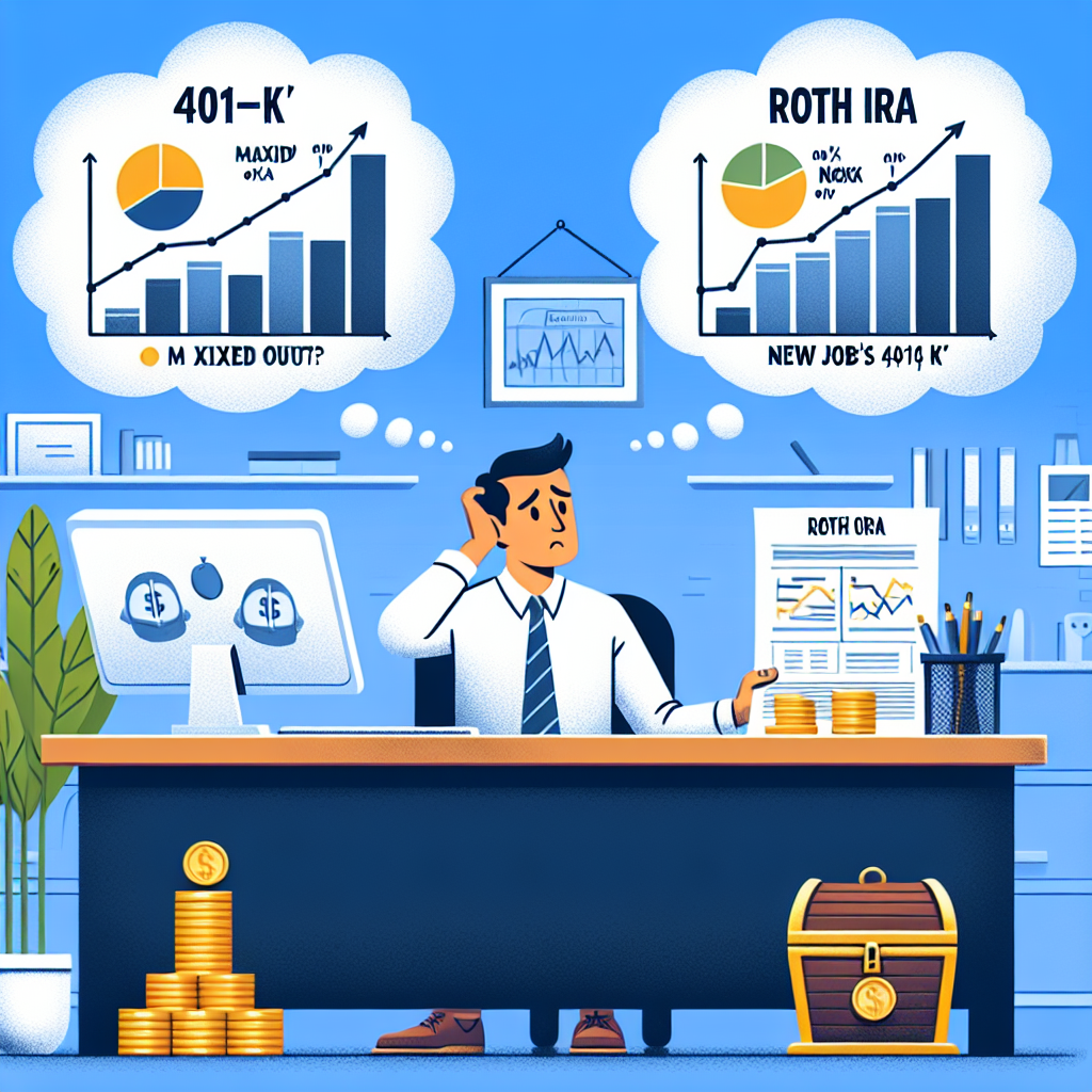 Can I Join My New Job's 401(k) After Maxing Out My Roth IRA?