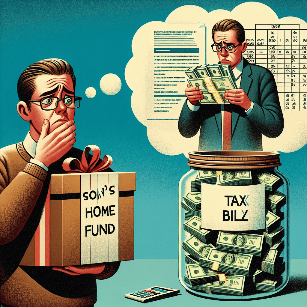 Could a $75,000 Gift to My Son's Home Fund Lead to a Tax Bill?