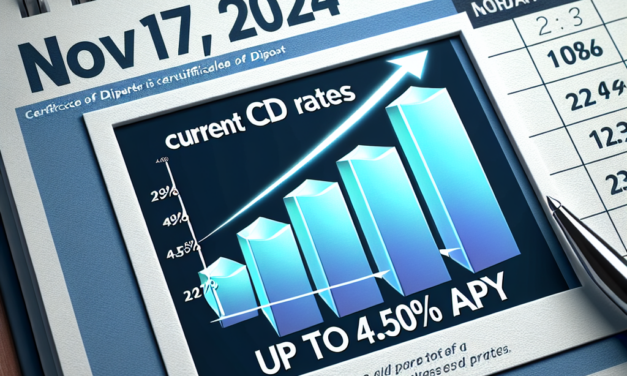 Current CD Rates for November 17, 2024: Up to 4.50% APY