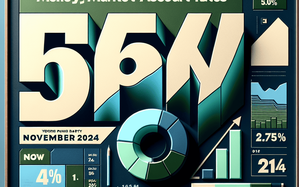 Current Money Market Account Rates as of November 1, 2024: Up to 5.05% APY