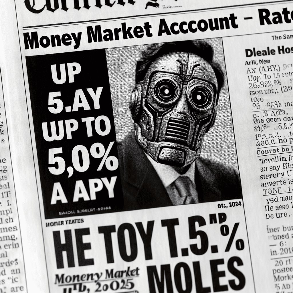 Current Money Market Account Rates: October 18, 2024 (Up to 5.05% APY)