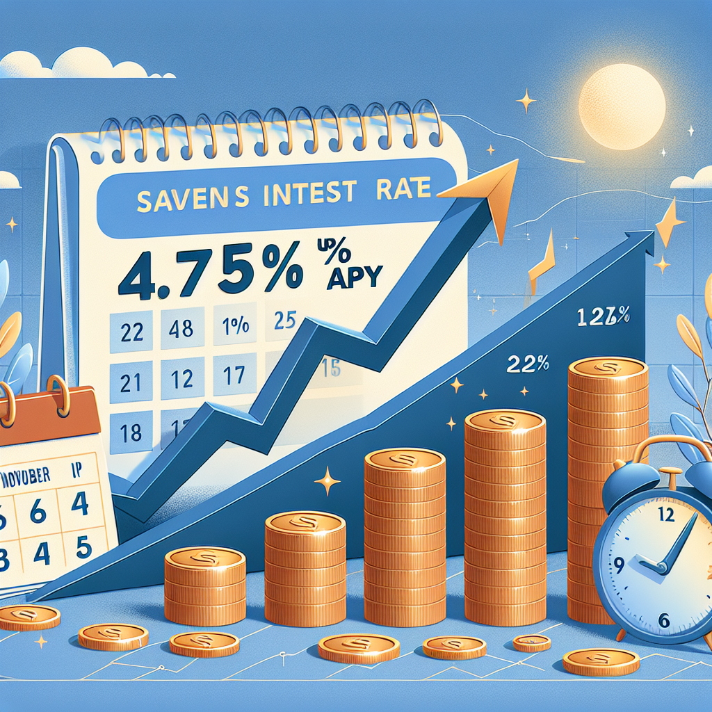 Current Savings Interest Rates as of November 15, 2024: Earn Up to 4.75% APY