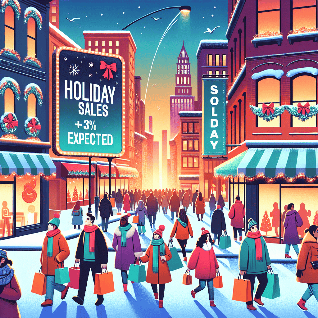 Daily Focus: Holiday Sales Expected to Increase by 3%