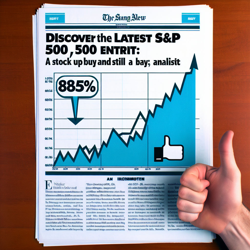 Discover the Latest S&P 500 Entrant: A Stock Up 845% and Still a Buy, Says Analyst