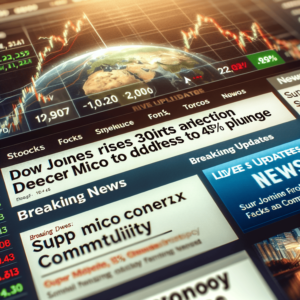 Dow Jones Rises 300 Points Amid Election Day; Super Micro to Address 45% Plunge (Live Updates)