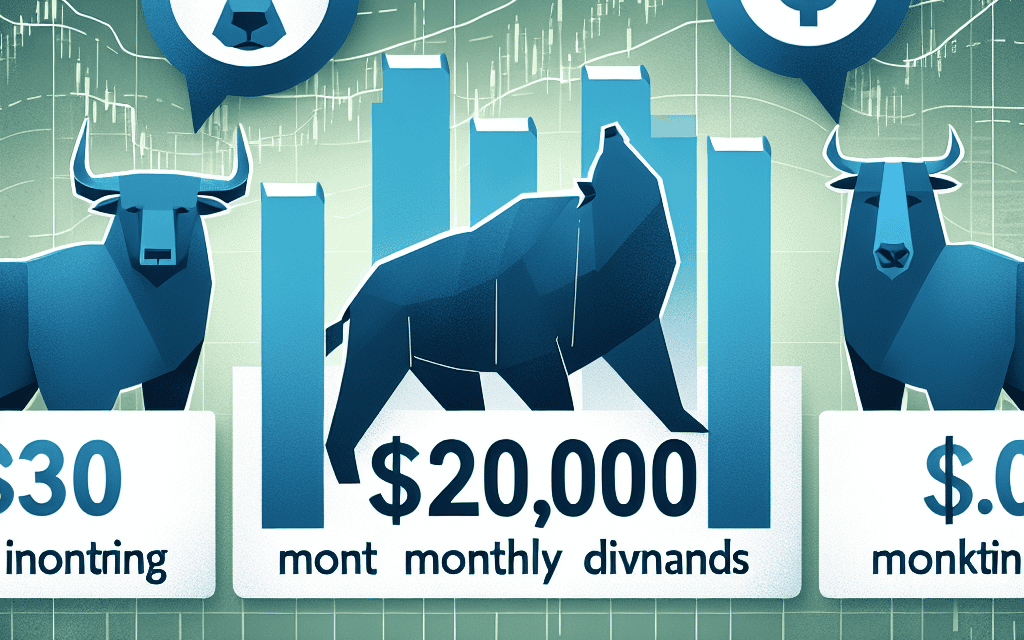 Earn $300 Monthly in Dividends by Investing $20,000 in These 3 Stocks