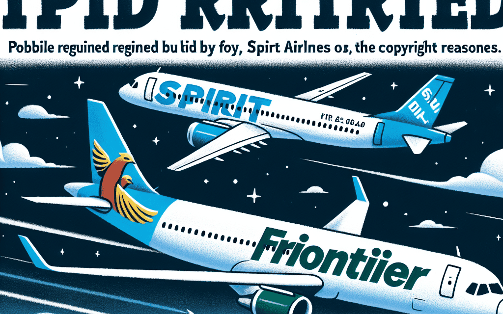 Frontier Considers Renewed Bid for Spirit Airlines, Reports WSJ