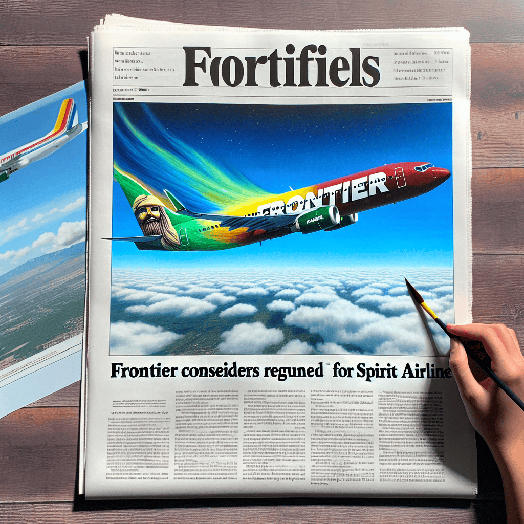 Frontier Considers Renewed Bid for Spirit Airlines, Reports WSJ