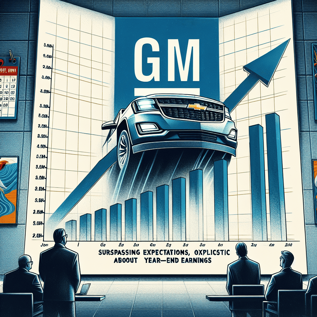 GM Surpasses Wall Street Expectations, Optimistic About Year-End Earnings