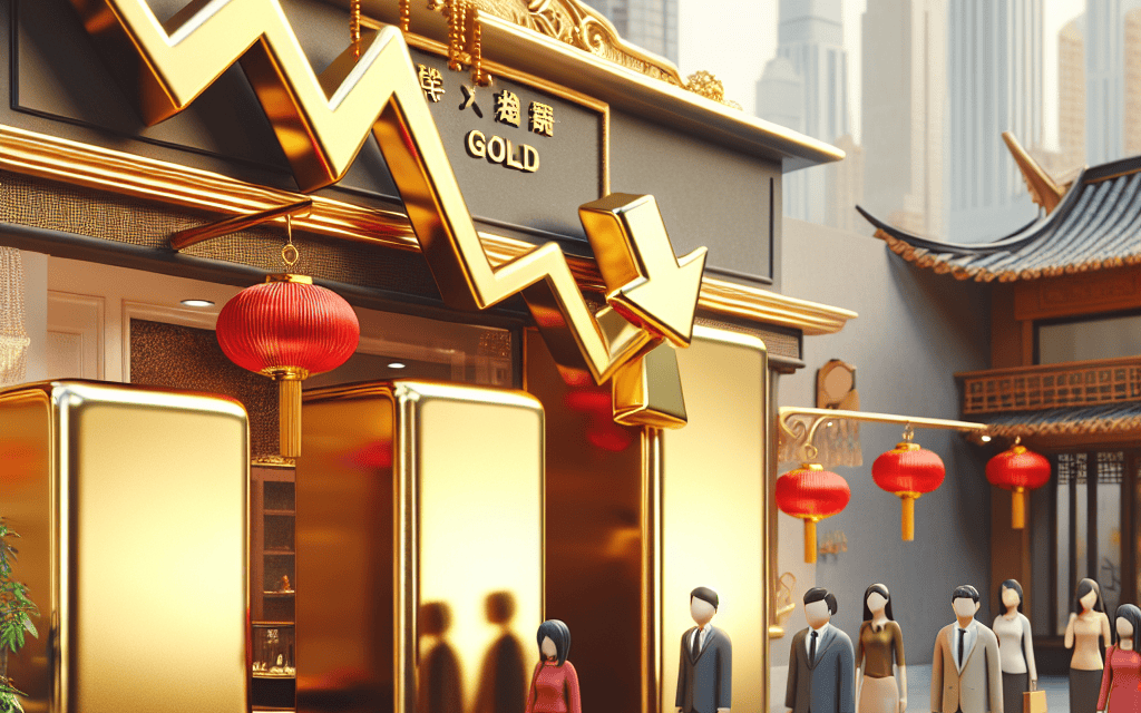 Gold Demand in China Drops Sharply Due to High Prices Discouraging Jewelry Purchases