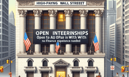 High-Paying Wall Street Internships Open to All, No Finance Experience Needed