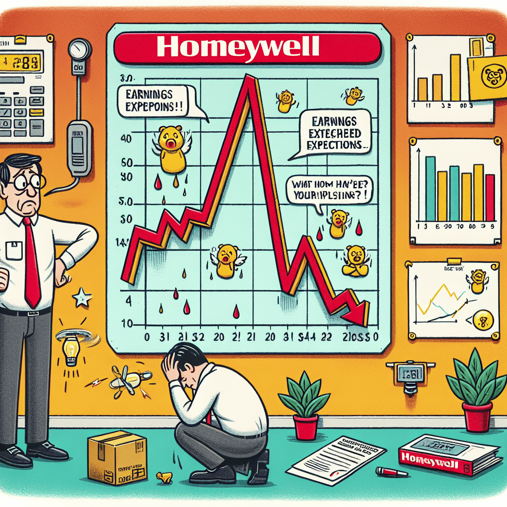 Honeywell Exceeds Earnings Expectations, Yet Sales Disappoint; Stock Declines