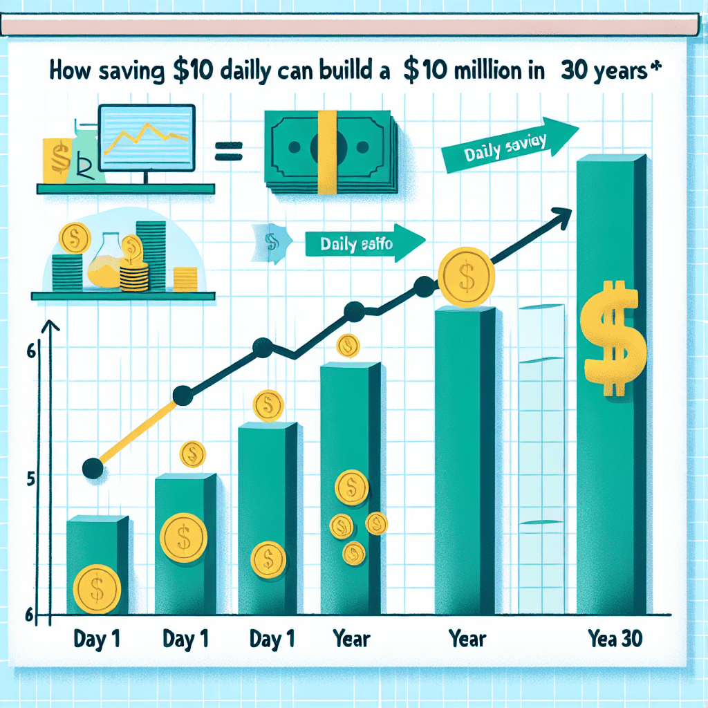 How a Daily $10 Savings Can Build a $1 Million Portfolio in 30 Years