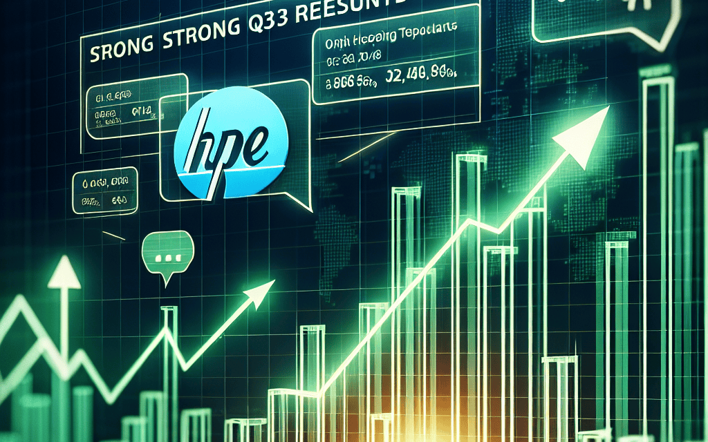 HPE Rises Following Juniper’s Strong Q3 Results Amid Acquisition Talks