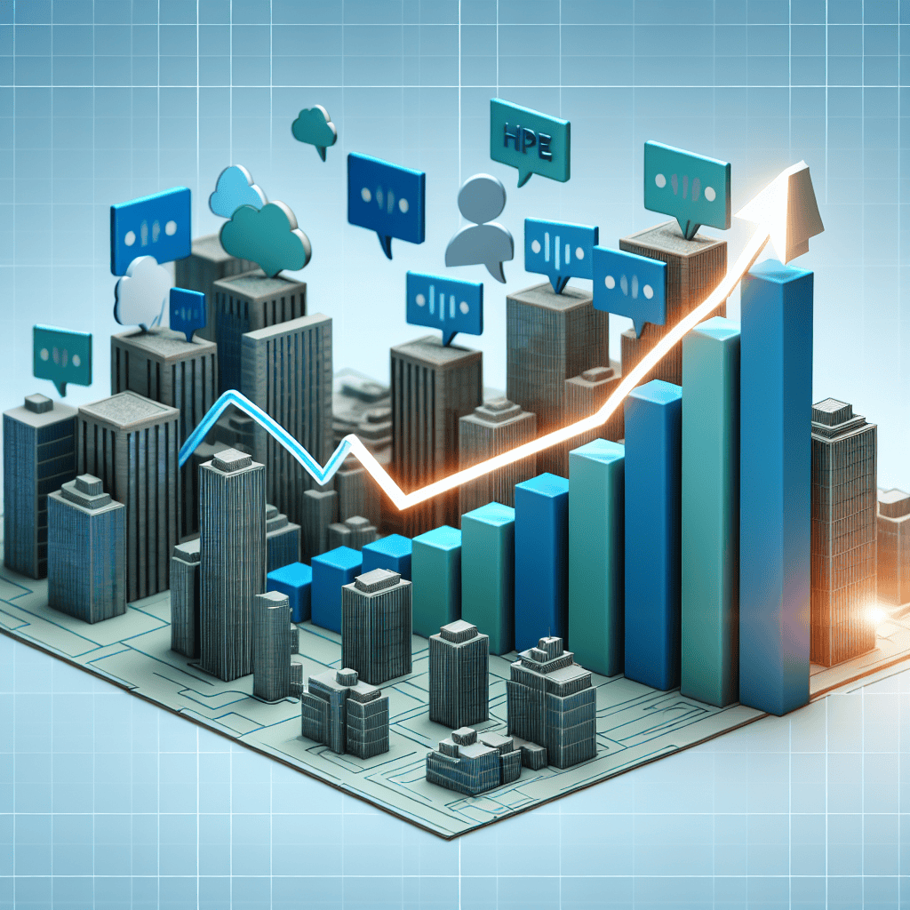 HPE Rises Following Juniper's Strong Q3 Results Amid Acquisition Talks