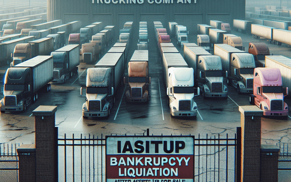 Illinois Trucking Firm Seeks Bankruptcy Liquidation After Closure