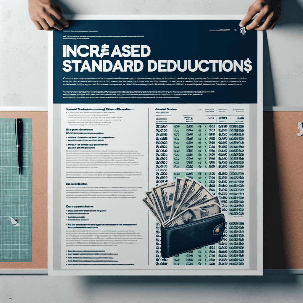 IRS Announces Increased Standard Deductions for Taxpayers in 2025