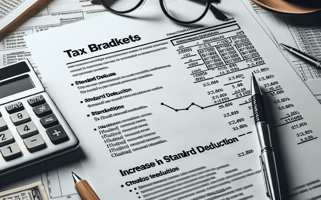 IRS Updates 2025 Tax Brackets and Increases Standard Deduction