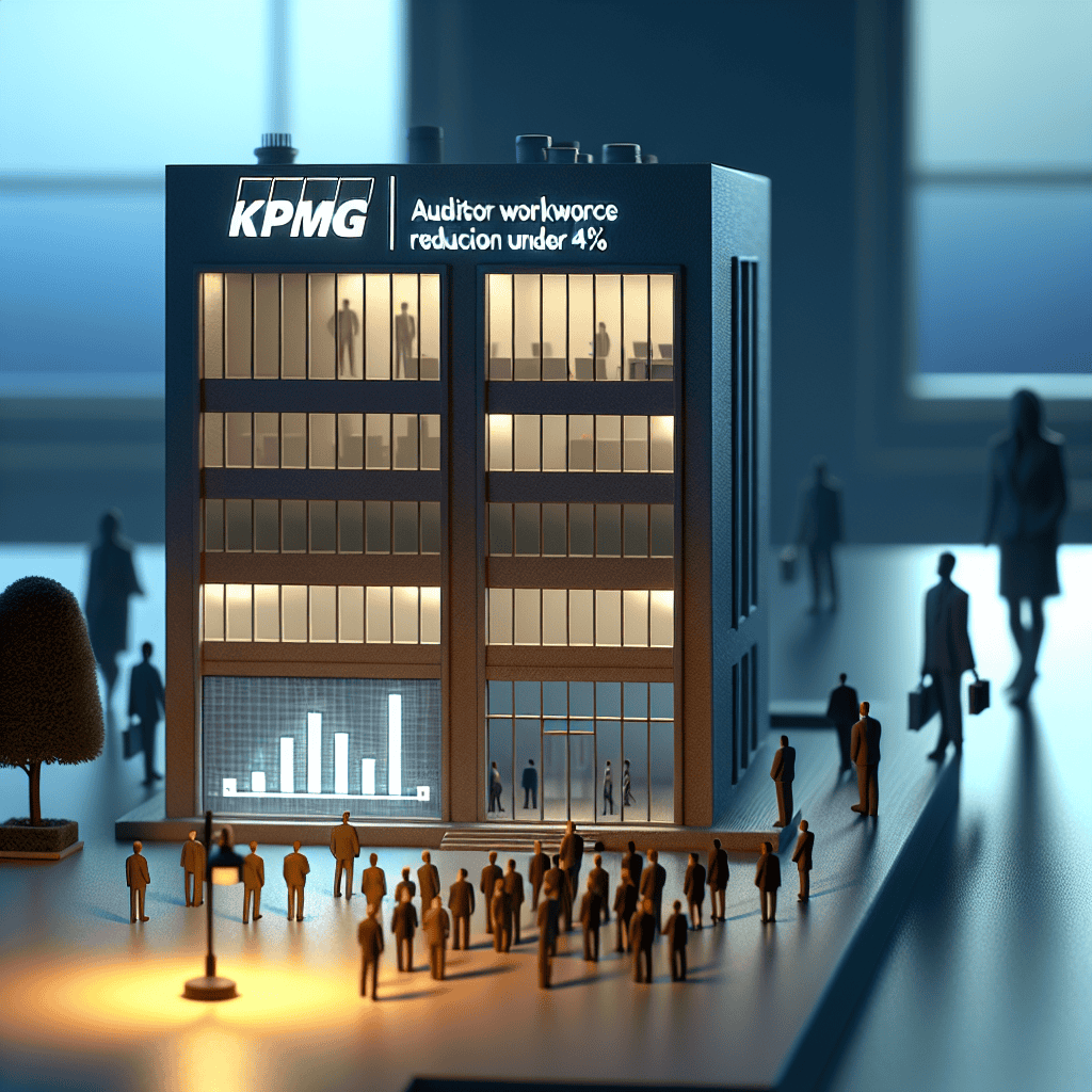 KPMG to Reduce US Audit Workforce by Under 4%, Source Reports