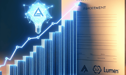 Lumen Shares Surge Following Partnership with Meta AI