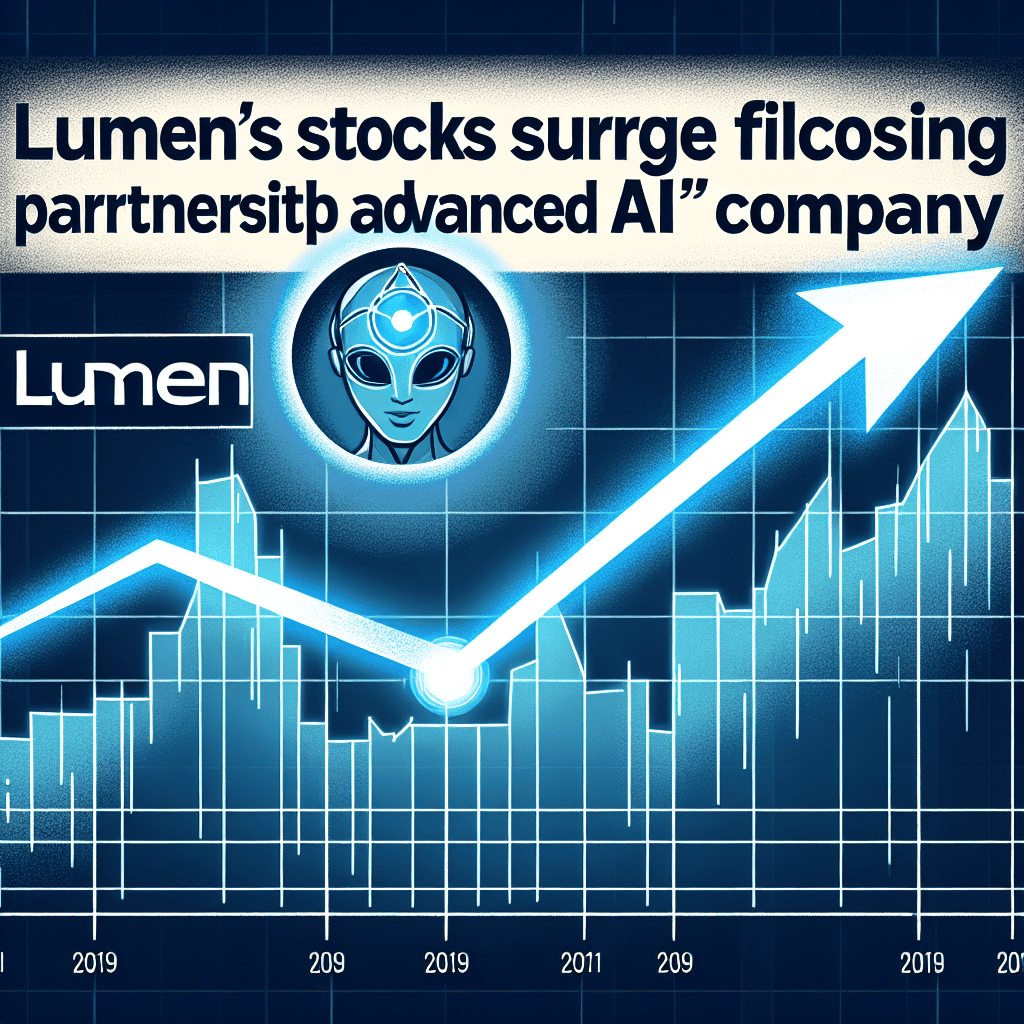 Lumen Shares Surge Following Partnership with Meta AI