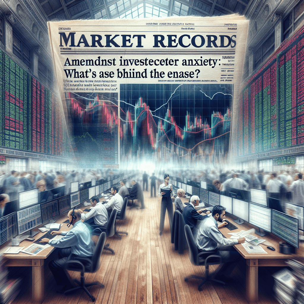 Market Records Loom Amidst Investor Anxiety: What's Behind the Unease?