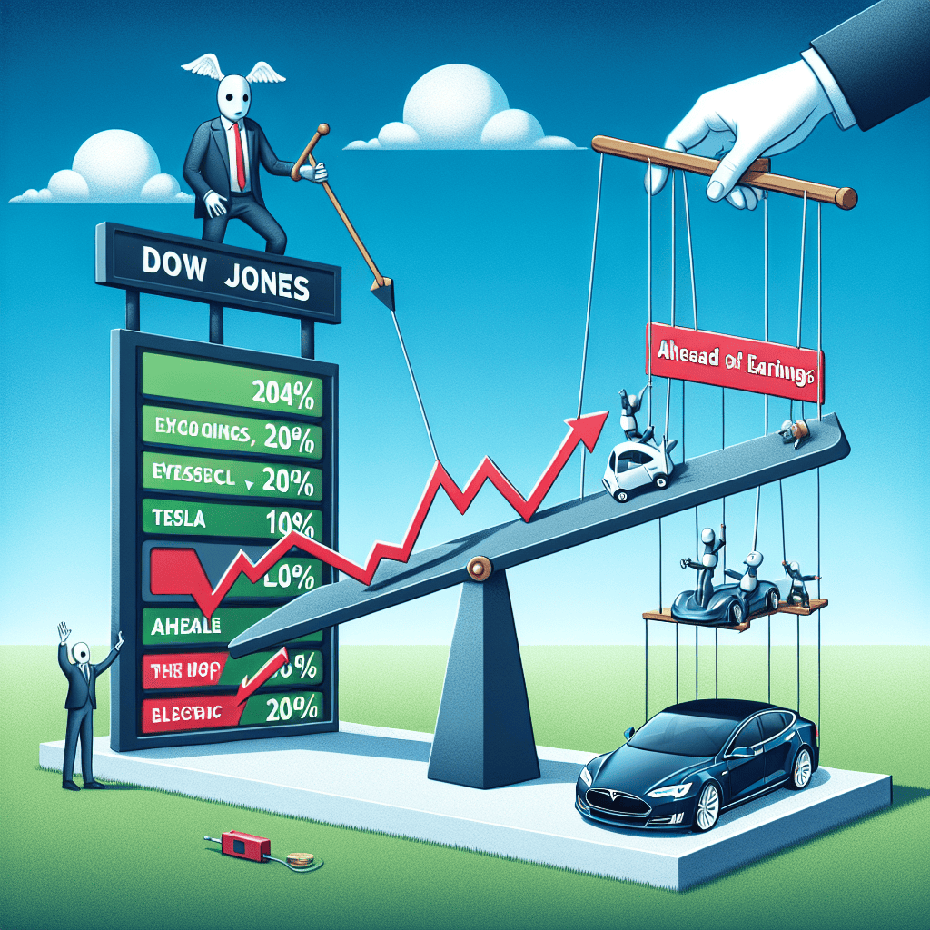 Market Update: Dow Jones Plummets, Trump Stock Surges 204%; Tesla Drops Ahead of Earnings and Musk's Influence (Live)