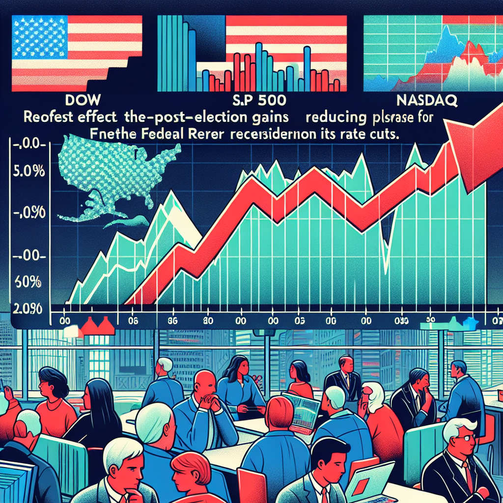 Market Update: Dow, S&P 500, Nasdaq Decline as Post-Election Gains Diminish and Fed Reevaluates Rate Cuts