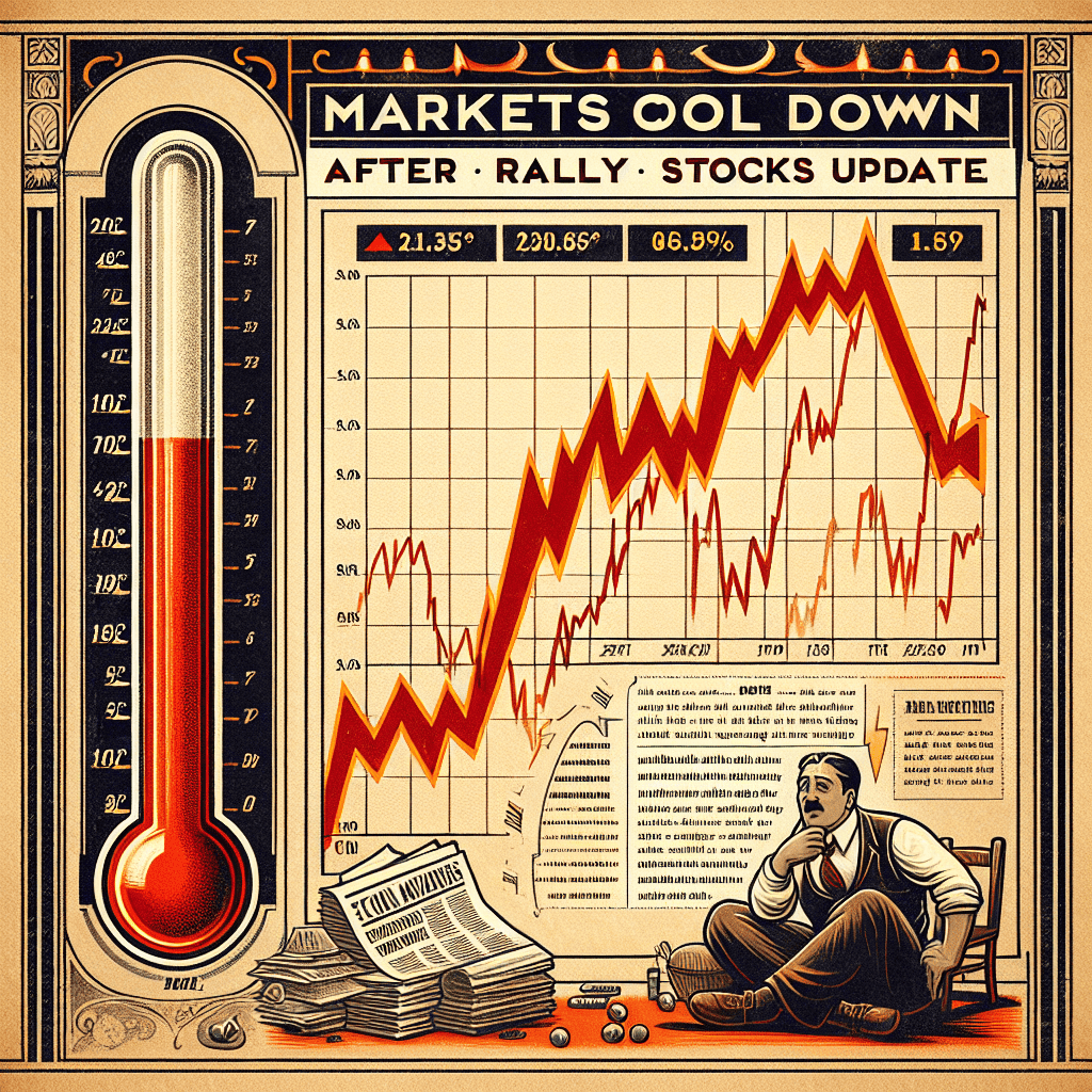 Markets Cool Down After Rapid Rally: Stocks Update