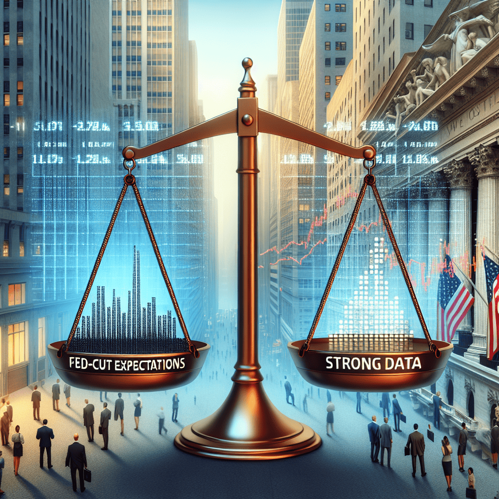 Markets Update: Wall Street Reduces Fed-Cut Expectations Amid Strong Data