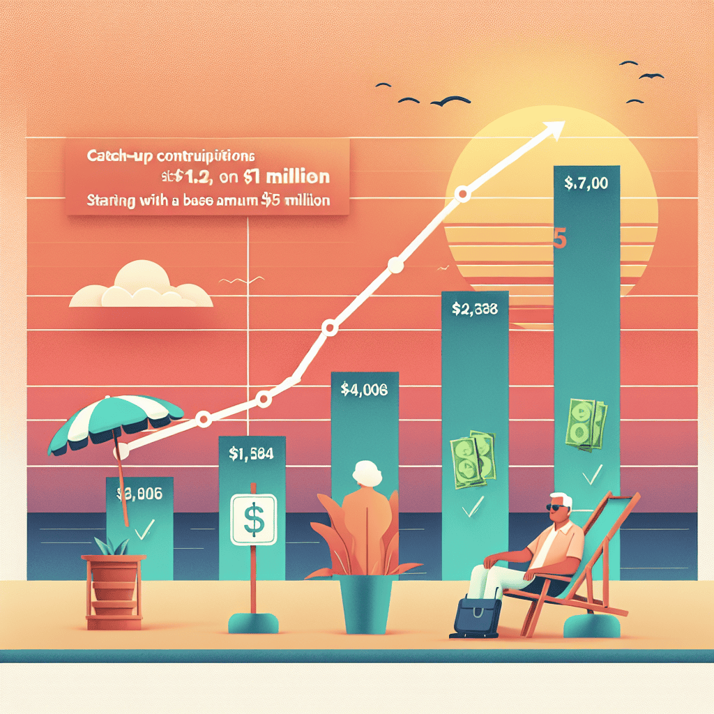 Maximizing Retirement Savings: The Impact of Catch-Up Contributions at 55 with $1.2 Million Saved