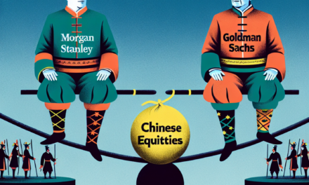 Morgan Stanley and Goldman Sachs Adopt Cautious Stance on Chinese Equities