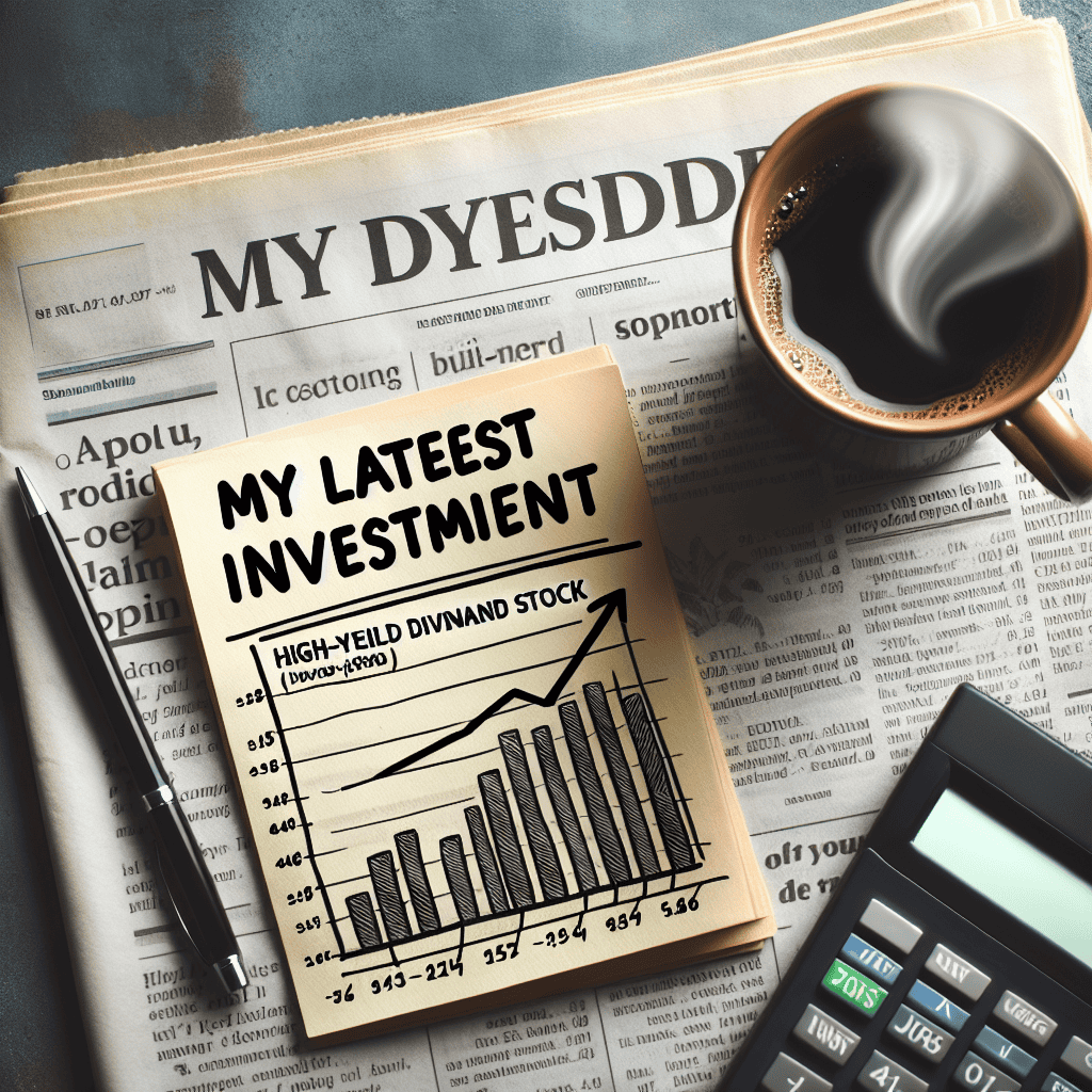 My Latest Investment: A High-Yield Dividend Stock