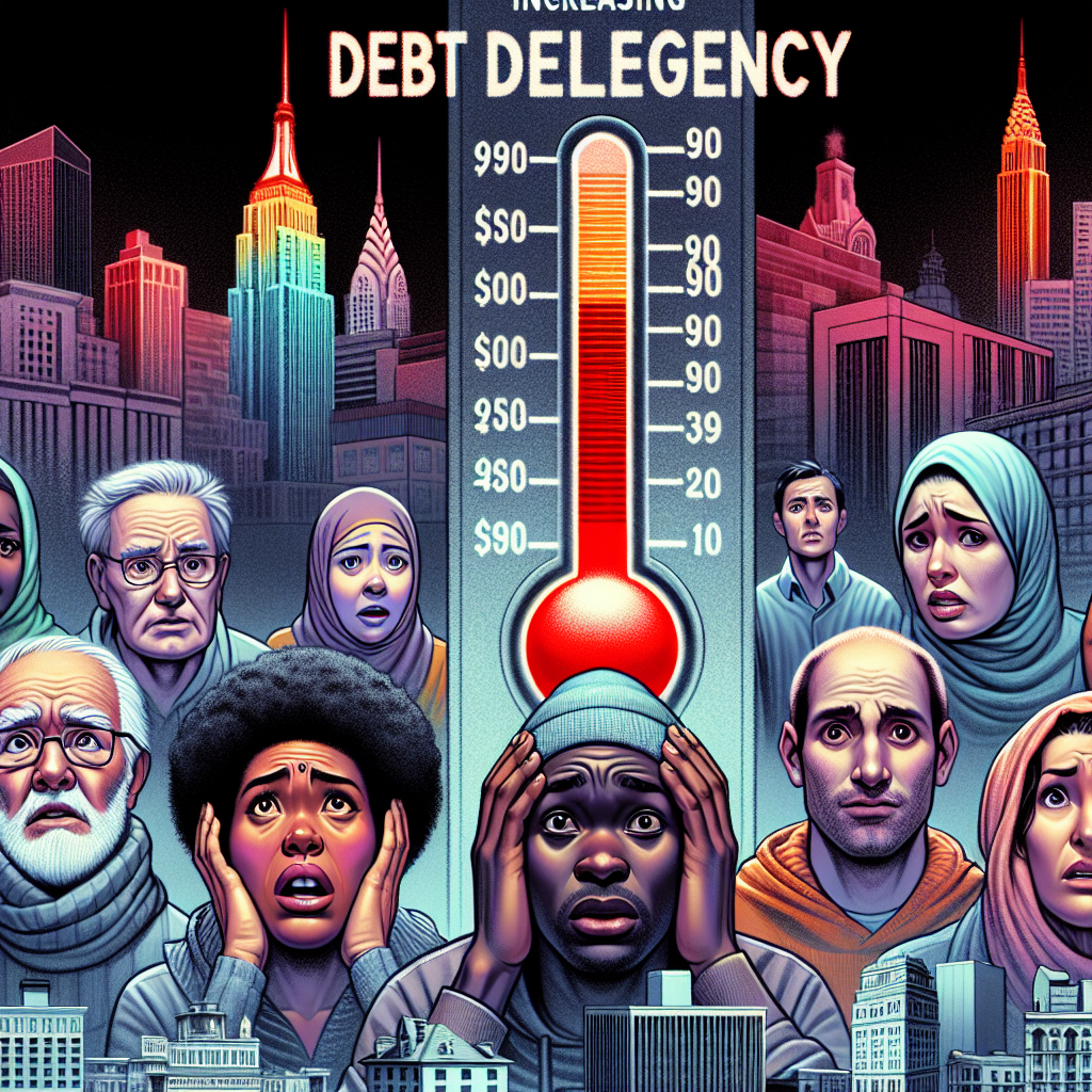 New York Fed Reports Increasing Debt Delinquency Among Americans